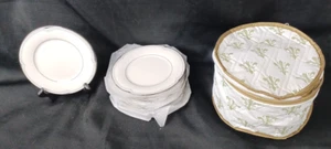 10 platos de pan o postre Noritake Fine China Sterling Cove 7720 Art Deco Japón - Imagen 1 de 8