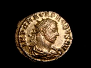 PROBUS. Silvered Antoninianus. Tripolis. CLEMENTIA TEMP. - Picture 1 of 2