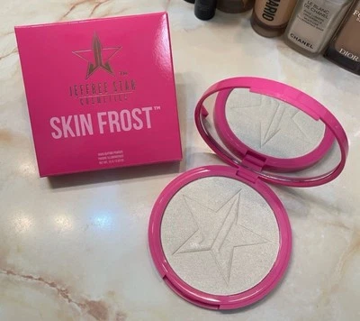Jeffree Star Cosmetics ~ ‘ICE COLD’ Skin Frost Highlighter Powder ~ RARE ~ NIB - Image 1 of 4
