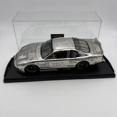 De colección ✅ Dale Earnhardt #3 Goodwrench Chrome Illusion 1:24 Acción Diecast NASCAR Foto 1 de 4
