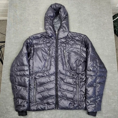 Marmot Jacket Mens Medium Black 650 Fill Hooded Puffer Down Coat Winter - Image 1 of 4