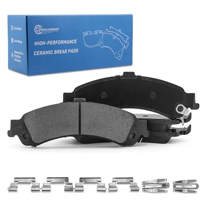 New Rear Ceramic Brake Pads for Cadillac Escalade Chevrolet Avalanche Silvera... - Image 1 of 4