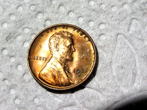 Beautiful Gem Brilliant Uncirculated FULL RED 1937-D  Lincoln Penny D9 - Picture 1 of 2