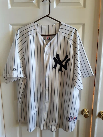 Mark Teixeira New York Jersey / XXL / Majestic Brand / Genuine Cover