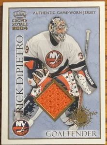 2003-04 Pacific Crown Royale Jerseys Rick DiPietro #15 #’d /650 - Picture 1 of 2