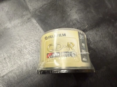 30 pack FUJIFILM 80 Min 700MB CD-R - Image 1 of 2