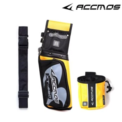 Flecha de campo de 7 colores carcaj sujeción inversa con o sin bolsa de liberación de arco caza Foto 1 de 4