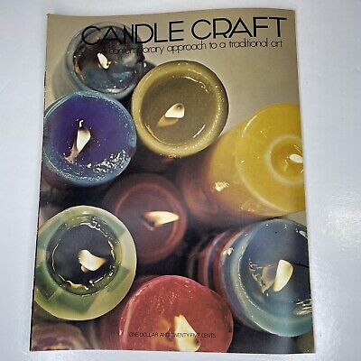 Folleto Candle Craft The Royal-Craft Library De Cunningham #7110 Vintage 1971 • 4.48€