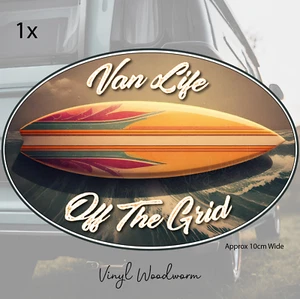 Vanlife Van Life Sticker Window Decal Vinyl Camper VW DUB Surf T4 T5 Car Vans - Picture 1 of 1