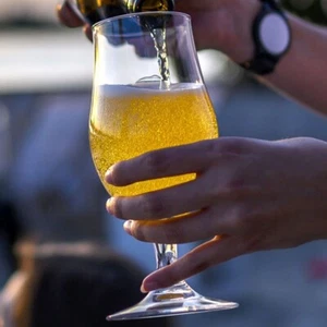 'Vasos' de cerveza con tallo reutilizable de plástico Tritan (juego de 6) - Imagen 1 de 4