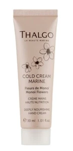 30ml Thalgo Cold Cream Marine Deeply Nourishing Monoi Flower Hand Cream - Picture 1 of 2