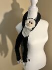 Aurora Black & Gray Hanging Monkey Plush Stuffed Animal Toy 18"