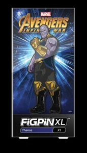 FiGPiN XL Marvel Avengers Infinity War #X1 Thanos Enamel Pin - New, Sealed - Bild 1 von 3