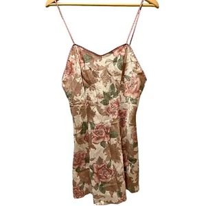 Farr West Women’s Vintage Floral Unique Slip Night Dress Size Large Coquette - Picture 1 of 8