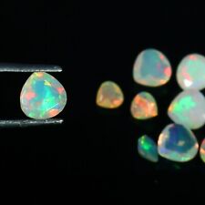 Ethiopian Opal Heart Shape Faceted 4 To 6 MM Calibrated 3.80 CT Loose Gemstone