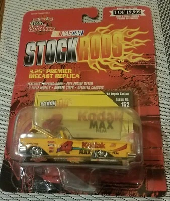 NASCAR Stock Rods Kodak 1958 Chevy Impala Convertible #4 Bobby Hamilton Edición 152 Foto 1 de 4