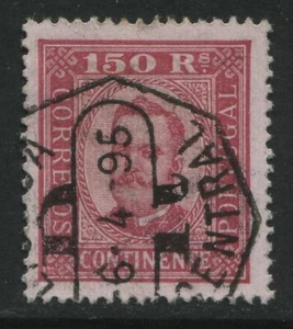Portugal 1893 150 reis rose perf 13 1/2 CDS used - Picture 1 of 1