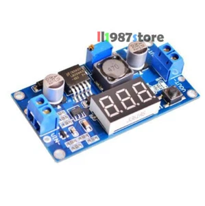 LM2596S Buck Step-down Power Converter Module DC 2.5~40V to 1.25-37V Voltmeter - Picture 1 of 4