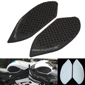 Tank Traction Side Pad Knee Grips Protector For 2009-2018 BMW HP4 S1000R S1000RR - Picture 1 of 13