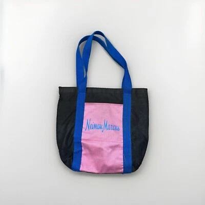 Bolso de Mano Neiman Marcus Reutilizable De Colección Mini/Pequeño Envejecido Años 80 Difícil de Encontrar - Ver Desc. Foto 1 de 4