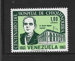 VENEZUELA. Año: 1966. Tema: CENTº DEL HOSPITAL CHIQUINQUIRA.(Correo aéreo). - Imagen 1 de 1