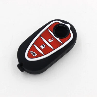 Silicone Flip FOB Key Cover Shell fit for Alfa Romeo 159 GTO GTA Mito Giulietta — 第 1/3 张图片