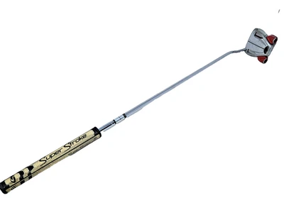 TaylorMade Spider Tour Platinum 35” Right-Handed Putter Super Stroke Grip Club - Image 1 of 4