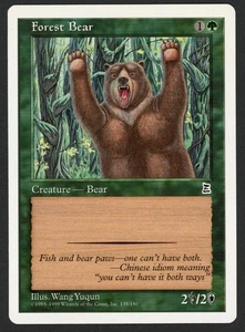 ***English Forest Bear*** MTG Portal 3 Kingdoms Kid Icarus - Picture 1 of 2