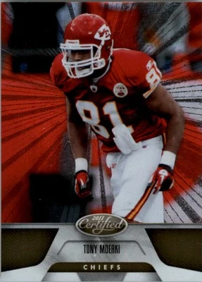 2011 Certified Platinum Gold #76 Tony Moeaki /25 - FB - Image 1 of 2