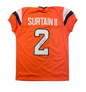 Patrick Surtain ii Signed Jersey Denver Broncos Autographed Auto JSA - Imagen 1 de 2