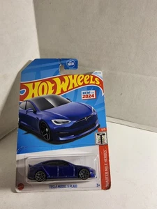 Hot Wheels Quarter Mile Heroes 2024 5/5 - Tesla Model S Plaid - 238/250 - HRY91 - Imagen 1 de 12