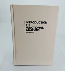 Einführung in die Funktionsanalyse David C. Lay Angus E. Taylor zweite Auflage - Bild 1 von 7