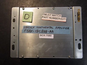 AMPLIFICADOR CONTINENTAL LINCOLN #F50F-18C808-AA (CAJA-7080)/ - Imagen 1 de 3