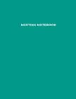 Meeting Notebook Meeting Book For  Nilsson Joanna