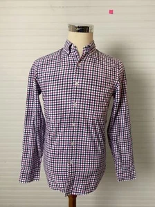 J. Crew Men's Button Down Shirt Size Medium XS  Plaid Long Sleeve - Picture 1 of 8