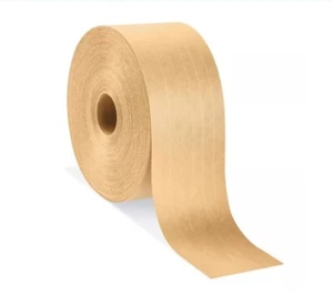 10-ROLLEN KOFFER - NEUES ULINE WIRTSCHAFT VERSTÄRKTES WASSERKRAFTBAND - 3" X 450' - Bild 1 von 2
