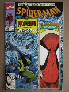 Marvel Comics Spider-Man 1991 #11 Todd McFarlane cubierta Wolverine Wendigo - Imagen 1 de 8
