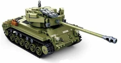 SLUBAN - B0680 - ARMY - WW2 - M26 Pershing Tank - 742 Pcs - Image 1 of 4