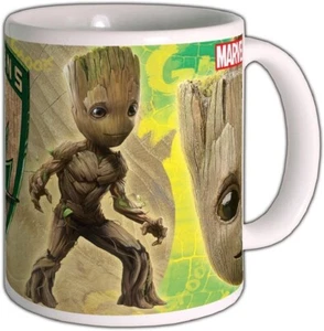 Tazza Guardiani della Galassia Young Groot tazza caffè Marvel confezione regalo - Foto 1 di 2