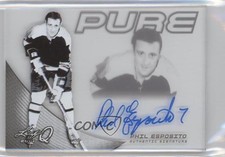 2014 Leaf Q Sports Heroes Pure Auto Phil Esposito #P-PE1 Auto HOF