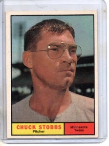1961 TOPPS CHUCK STOBBS #431 (EX/MT-NM) - Picture 1 of 2