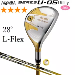 Ladies HONMA BERES U-05 4Star Hybrid U28 28deg GP L-Flex ARMRQ ∞ 39 4S - Picture 1 of 7