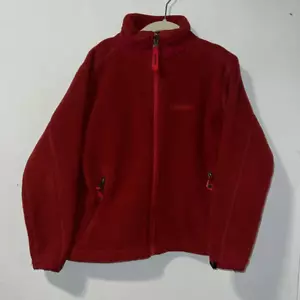 MARMOT Red Fleece Zip Jacket for Kids-S - Picture 1 of 9