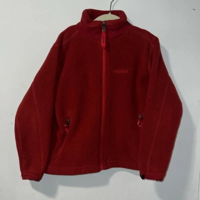 Chaqueta con cremallera polar roja MARMOT para niños-S Foto 1 de 4