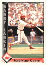 1993 Pacific Spanish #84 Barry Larkin - NM-MT