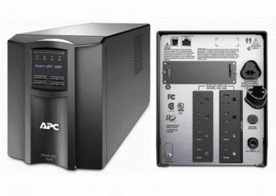 APC SMT1500NC Smart-UPS Battery Power Backup 1500VA 1000W 120V Tower AP9631 NMC - Image 1 of 3