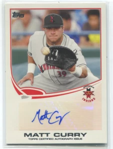 2013 Topps Certified Autographed Issue #PDA-MC Matt Curry Card - Picture 1 of 2
