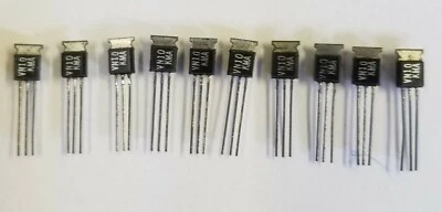10x Silconix VN10KM N-Channel Enhancement Mode MOS Transistor 60V 0.3A Shipped! - Image 1 of 4
