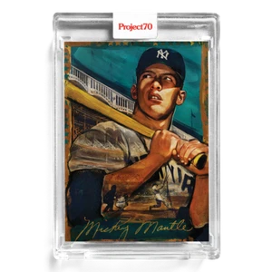 1952 Mickey Mantle Topps Project 70® Karte 100 - von Andrew Thiel New York Yankees  - Bild 1 von 4