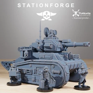 Grim Guard Light TANK - Station Forge - Tabletop Wargaming Corps Squad Vehicle - Picture 1 of 8